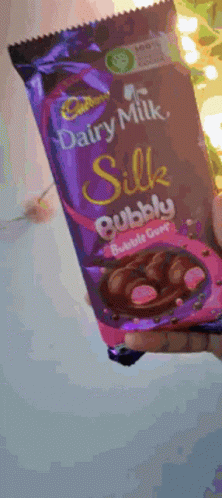 Chocolate Sik Dairy Milk Silk GIF - Chocolate Sik Dairy Milk Silk Bubbly GIFs