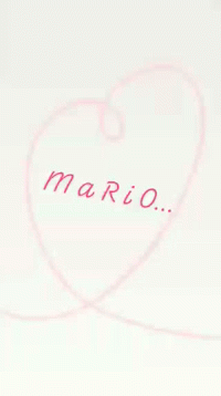 Name Mario GIF - Name Mario Heart GIFs