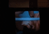 a blurred image of a person with the words smo windi torri above them