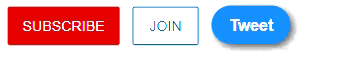 a red button that says subscribe next to a blue button that says tweet