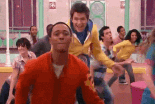 Fresh Beat Band Shout Dancing In Stomp The House GIF - Fresh Beat Band Shout Dancing In Stomp The House Thomas Hobson GIFs
