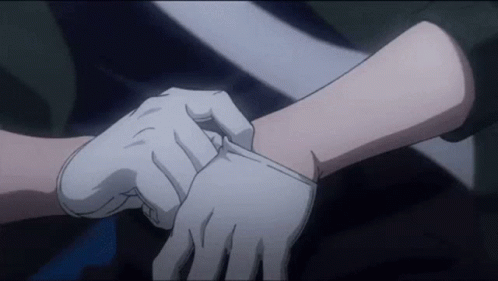 Overhaul Takes Glove Off GIF - Overhaul Takes Glove Off Gloves GIFs