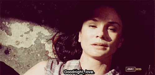 Sarah Wayne Callies Good Night Love GIF