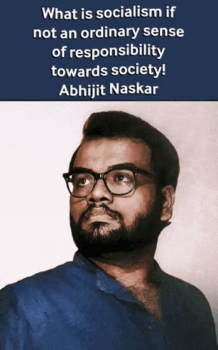 Abhijit Naskar Naskar GIF - Abhijit Naskar Naskar Socialism GIFs