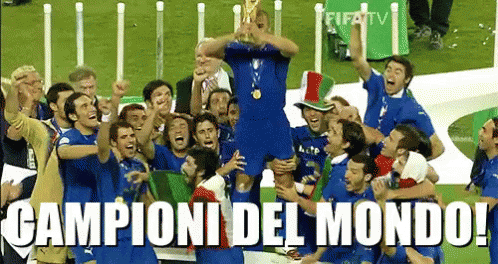Campioni Campione Vittoria Ho Vinto Vincere Mondiali Italia 2006 Fabio Cannavaro GIF - Win I Win World Cup GIFs