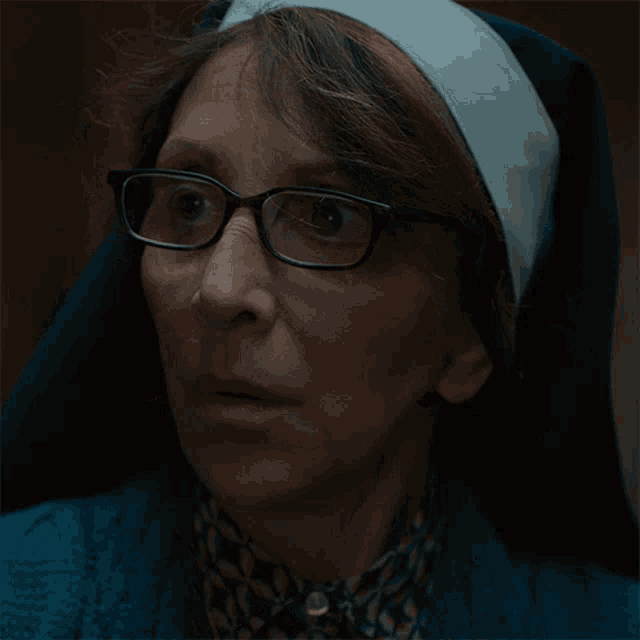 Shocked Sister Andrea GIF - Shocked Sister Andrea Evil GIFs