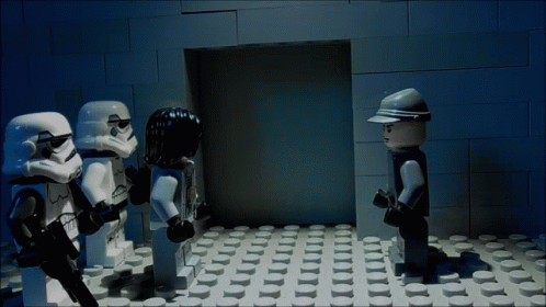 Escape Lego GIF - Escape Lego Star Wars GIFs