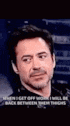 robert downey jr. is making a funny face while talking on jimmy fallon 's show .