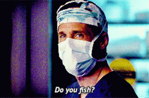 Greys Anatomy Derek Shepherd GIF - Greys Anatomy Derek Shepherd Do You Fish GIFs