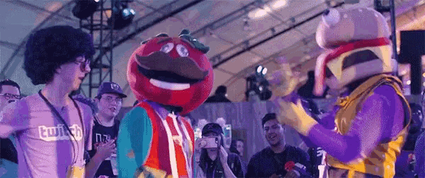 Fortnite Dance Durrr Burger GIF - Fortnite Dance Durrr Burger Tomato Head GIFs