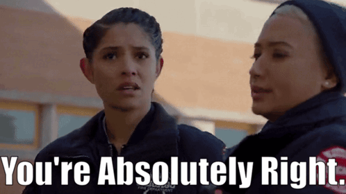 Chicago Fire Stella Kidd GIF - Chicago Fire Stella Kidd Youre Absolutely Right GIFs