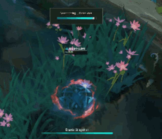 a screenshot of a video game shows a loading bar