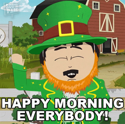Happy Morning Everybody Randy Marsh GIF - Happy Morning Everybody Randy Marsh South Park GIFs