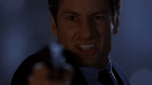 Shut Up Mulder GIF - Shut Up Mulder The Xfiles GIFs