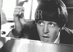 Paul Mccartney Fixing Hair GIF - Paul Mccartney Fixing Hair The Beatles GIFs