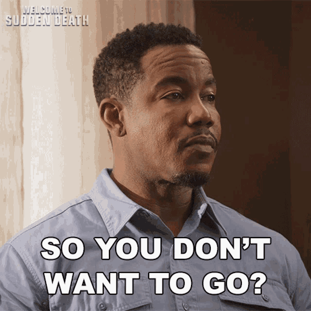 So You Dont Want To Go Michael Jai White GIF
