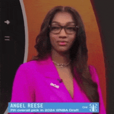 angel reese is the 7th overall pick in the 2024 nba draft