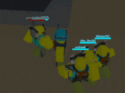 a screenshot of a video game with a few players including alex devis1