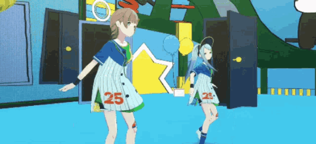 a girl with the number 25 on her jersey