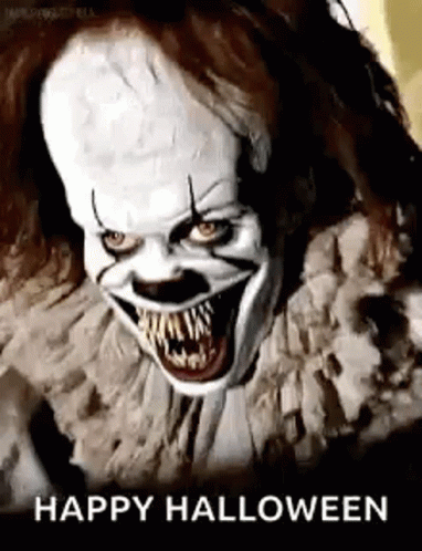 Pennywise Scary GIF - Pennywise Scary Happy Halloween GIFs