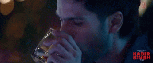 Drinking Alcohol GIF - Drinking Alcohol Shahid Kapoor GIFs