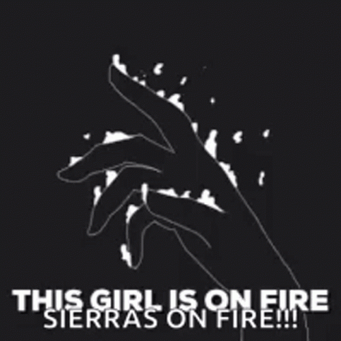 Girl On Fire Fire GIF - Girl On Fire Fire Burn GIFs