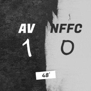 a black and white poster with the words av nbfc 10