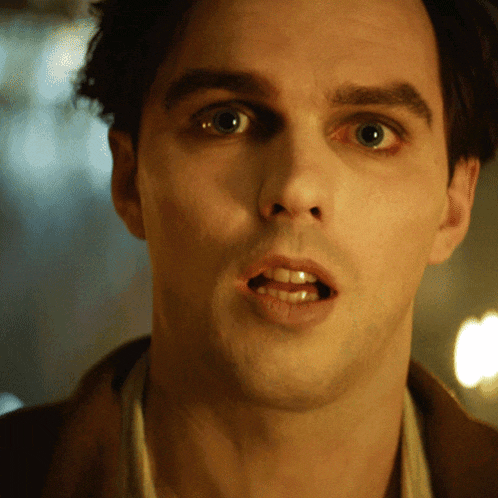 Scared Renfield GIF - Scared Renfield Nicholas Hoult GIFs