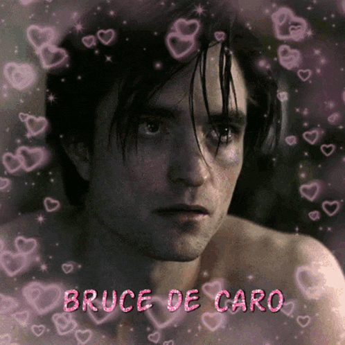a picture of a man with the name bruce de caro on it