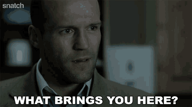 What Brings You Here Turkish GIF - What Brings You Here Turkish Jason Statham GIFs