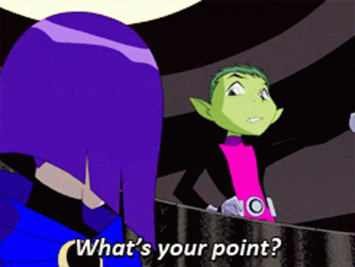 Teen Titans Beast Boy GIF - Teen Titans Beast Boy Whats Your Point GIFs