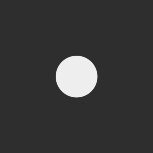 a black background with a white circle in the center