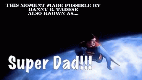 Super Dad Superman GIF