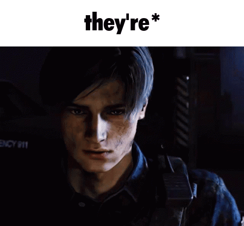 Leon Kennedy There GIF - Leon Kennedy There They'Re GIFs