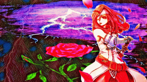 Final Fantasy Ix Beatrix GIF - Final Fantasy Ix Beatrix Roses Of May GIFs