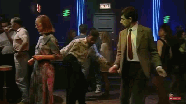 Dancing Mr Bean GIF - Dancing Mr Bean Party GIFs