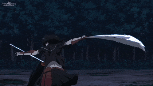 Sword Clash Anime Akame Vs Kurome GIF - Sword Clash Anime Akame Vs Kurome Akame Ga Kill GIFs