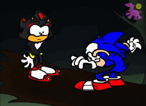 Sonic Funny Moments GIF - Sonic Funny Moments Knuckles GIFs