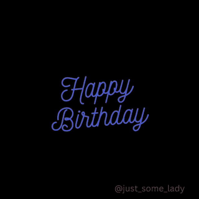 a black background with the words happy birthday surrounded by colorful confetti