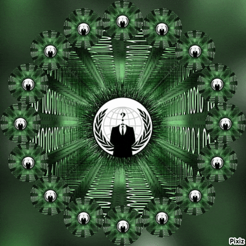 a picture of a man in a suit with a question mark in the middle
