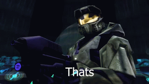 Thats Not Going To Happen Master GIF - Thats Not Going To Happen Master Chief GIFs