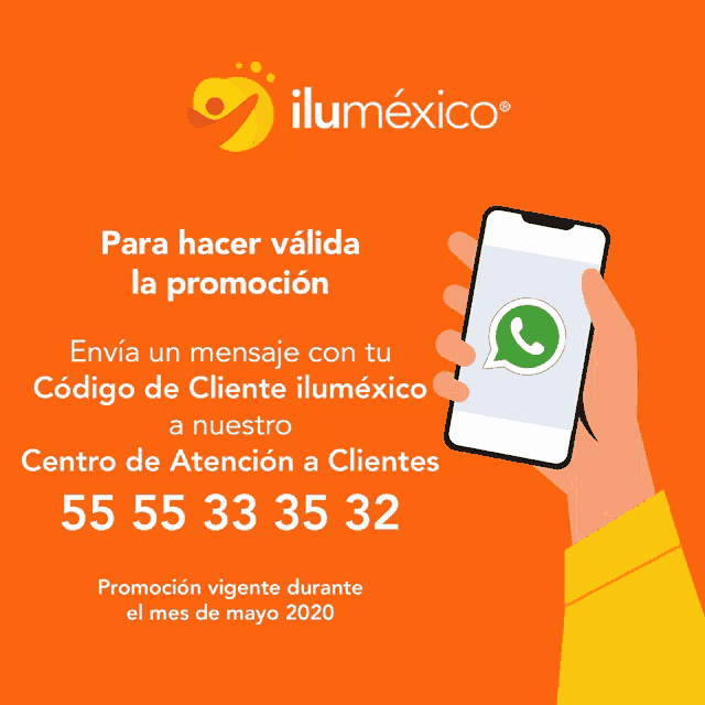 a hand is holding a cell phone with a whatsapp logo on it