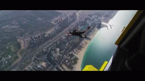 Sky Dubai-ing GIF - Sky Diving Dubai Parachute GIFs