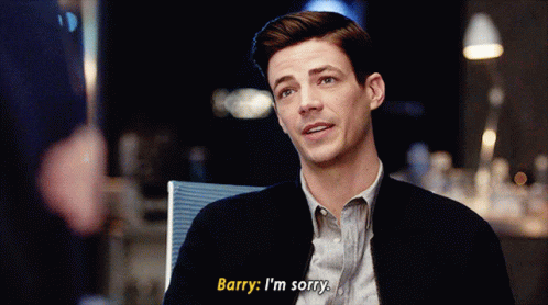 Snowbarry Barry Allen GIF - Snowbarry Barry Allen Im Sorry GIFs