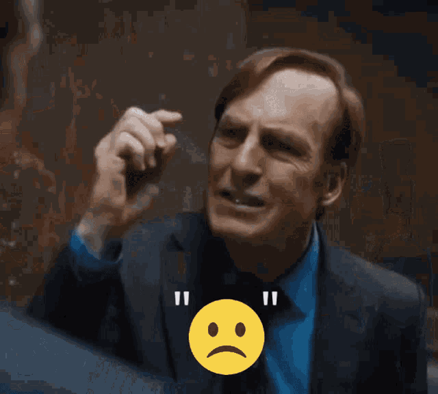 Smt America Frown GIF - Smt America Frown Better Call Saul GIFs