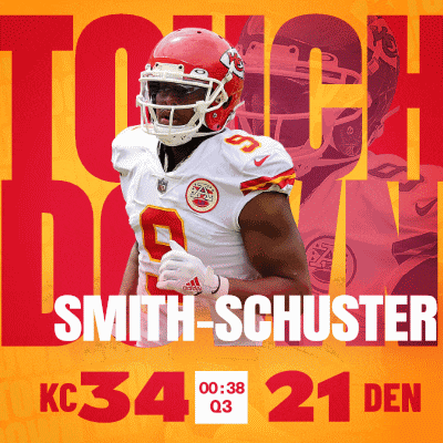 a football player named smith-schuster is wearing a helmet