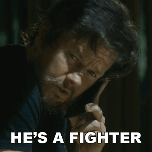 He'S A Fighter Mikael Lindnord GIF - He'S A Fighter Mikael Lindnord Mark Wahlberg GIFs