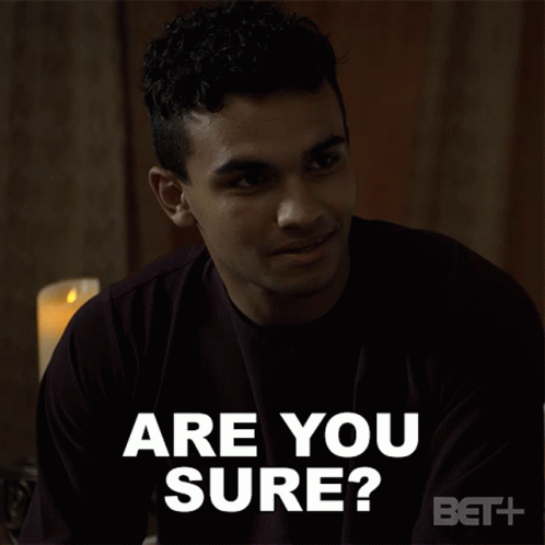 Are You Sure River GIF - Are You Sure River Ruthless GIFs