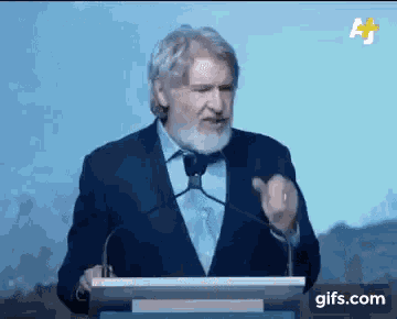 Harrison Ford Star Wars GIF - Harrison Ford Star Wars Jar Jar Binks GIFs