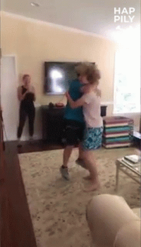 Hugging Happily GIF - Hugging Happily I Missed You GIFs
